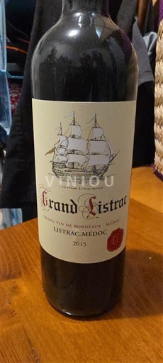 Bordeaux Listrac-Médoc Grand Listrac 2015