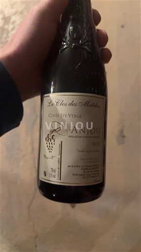 Луарська долина Анжу Le Clos des Motels Ste Vierge 2022