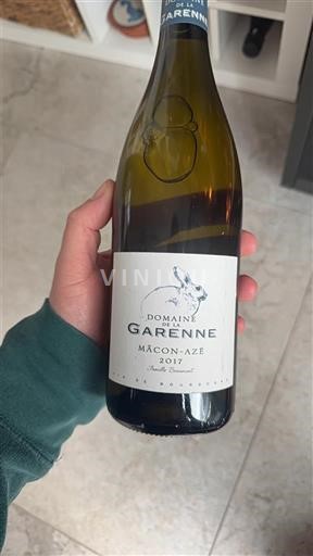 Бургундія Макон та макон-віллаж Domaine La Garenne 2017