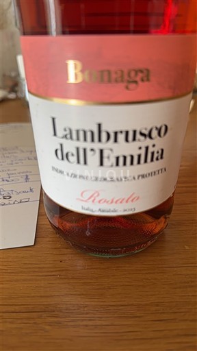 Емілія-Романья Не вказано Bonaga Lambrusco dell’Emilia Без вінтажу