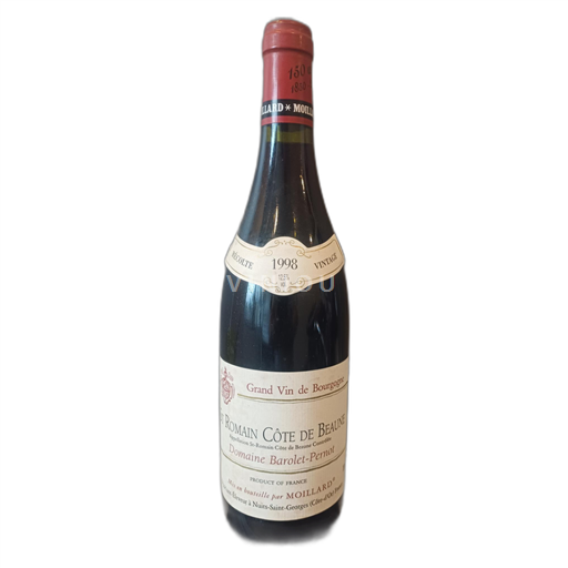 Burgundy Not Specified Domaine Barolet-Pernot 1998