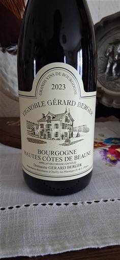 Borgogna Non specificato Vignoble Gérard Berger 2023