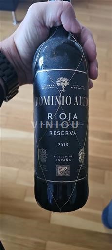 La Rioja Rioja Dominio Alto Reserva 2016