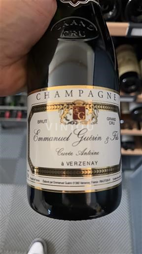 Šampanja Šampanjec Grand Cru Emmanuel Guerin & Fils Antoine Neleten.
