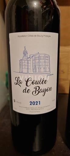 Bordeaux Côtes de Bourg SH Abrivard La Coulée du Bayon 2021