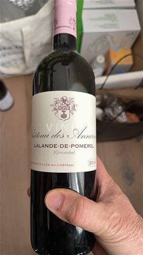 Бордо Лаланд-де-Помроль Château S Annereaux 2014