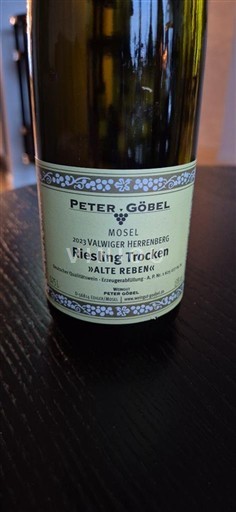 Мозель Peter Göbel Valwiger Herrenberg Alte Reben 2023