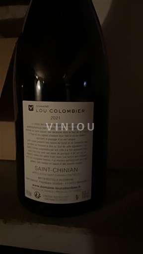 Лангедок Сен-Шиньян Domaine Lou Colombier 2021