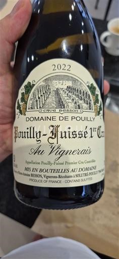 Бургундія Пуйї-Фюїсе Premier Cru Domaine Pouilly Au Vignerais 2022