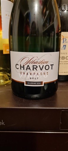 Šampanja Šampanjec Sébastien Charvot Millesime 2016 2016