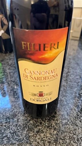 Сардинія Каннонау ді Сардинія Cantina Dorgali Filieri 2014