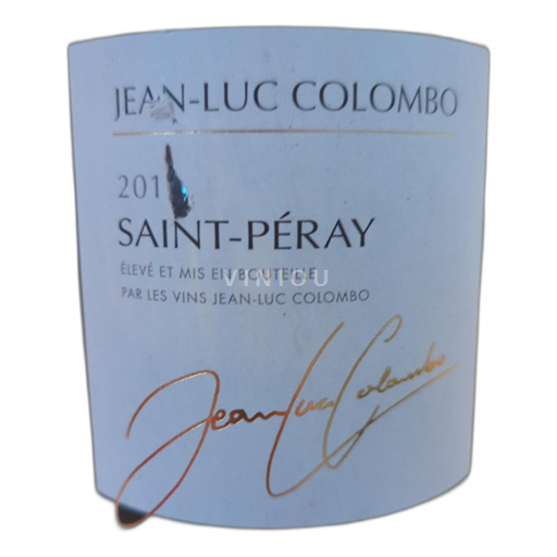 Valle del Rodano Saint-Péray Jean-Luc Colombo Sillon d'Argent 2019