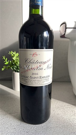 Бордо Люссак-Сент-Емільйон Château Moulin Noir 2016