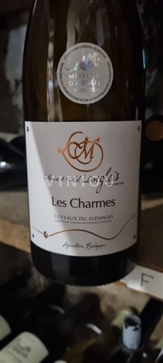 Loire Valley Coteaux du Giennois Catherine et Michel Langlois Les Charmes 2023