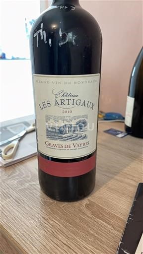 Bordeaux Graves-de-Vayres Château Les Artigaux 2010