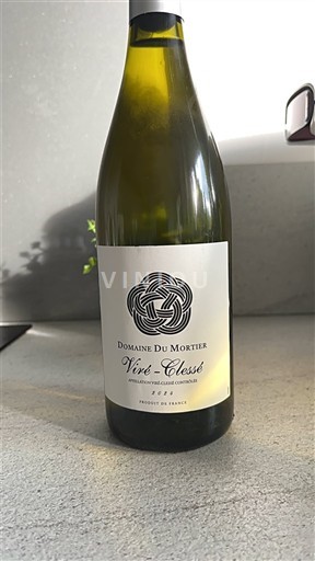 Vinhos Blanc sec Domaine Mortier 2024 França Borgonha Viré-clessé AOC