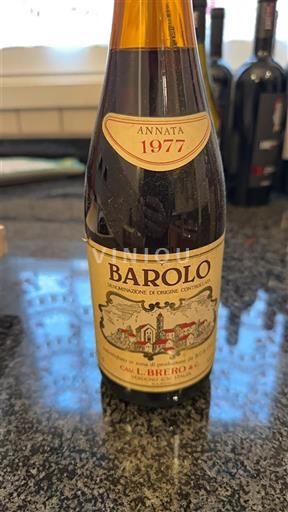 Piemonte Barolo Cà L'Brero 1977