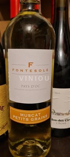 Лангедок та Руссійон Паї д'Ок Fontesole Muscat Petits Grains 2024