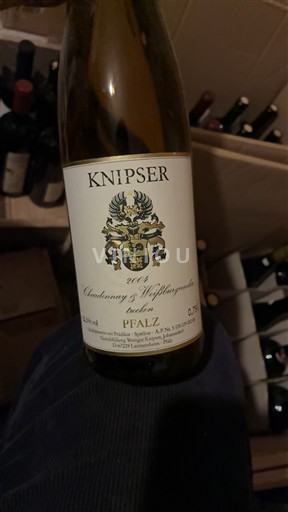 Pfalzul Palatinat Knipser Chardonnay & Weißburgunder trocken 2004