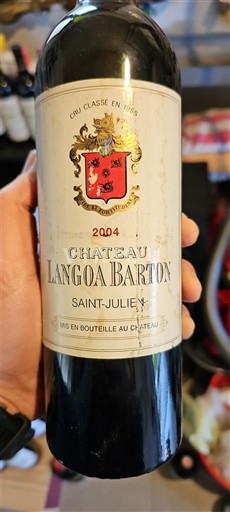 Бордо Сен-Жюльєн Grand Cru Château Langoa Barton 2004