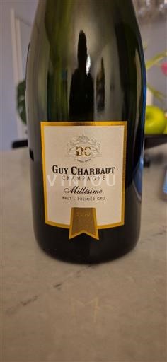 Šampanja Šampanjec Premier Cru Guy Charbaut Millésime 2010