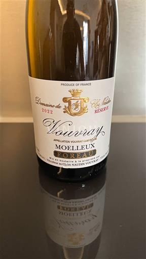 Луарська долина Вувре Domaine Clos Naudin Réserve 2022