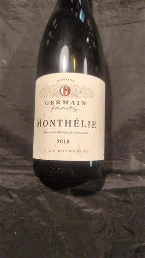 Bourgogne Monthélie Domaine Germain 2018