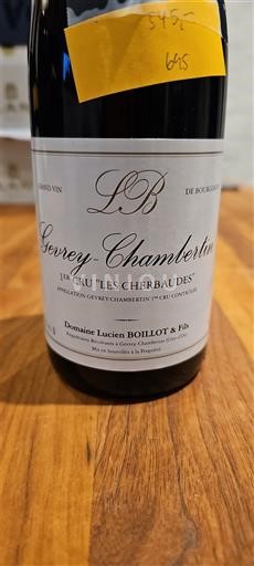 Бургундія Не вказано Premier Cru Domaine Lucien Boillot & Fils 1er Cru Les Cherbaudes Без вінтажу