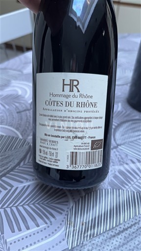 Рона Кот-дю-Рон Las Chassis Hommage du Rhône 2022