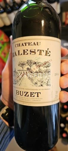 Південний Захід Бюзе Château Balesté 1994