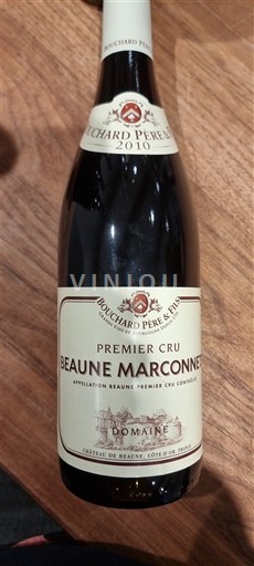 Бургундія Бон Premier Cru Bouchard Père & Fils Beaune Marconnets 2010
