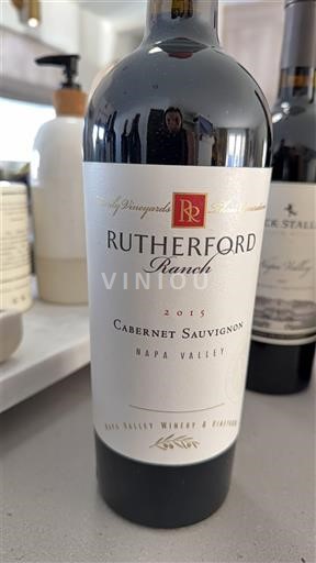AVA de California Valle de Napa Rutherford Ranch 2015