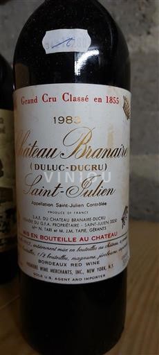 Бордо Сен-Жюльєн Grand Cru Château Branaire (Duluc-Ducru) 1983