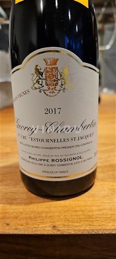 Бургундія Gevrey-Chambertin Premier Cru Philippe Rossignol 1er Cru 'Estournelles St-Jacques' 2017