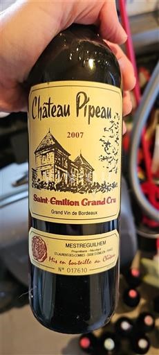 Bordeaux Saint-Émilion Grand Cru Grand Cru Château Pipeau 2007