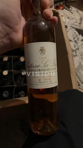 Бордо Сент-Круа-дю-Мон Château La Rame 1998