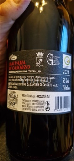 П'ємонт Мальвазія ді Казорцо д'Асті Cantina di Casorzo Malvasia di casorzo 2024