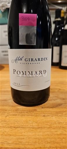 Borgoña Pommard Aloxe Girardin 2015