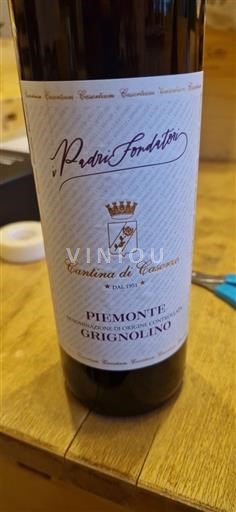 П'ємонт Гріньоліно дель Монферрато Казалезе Cantina di Casorzo Padri Fondatori 2024
