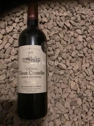Bordeaux Saint-Estèphe Château Vieux Coutelin 2009