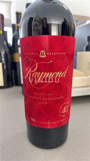 AVA de California Valle de Napa Raymond Reserve Selection 2020