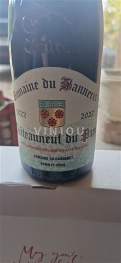 Thung lũng Rhône Châteauneuf-du-pape Domaine Banneret 2022