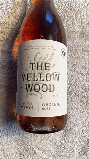 Pobrežní oblast Stellenbosch Spier The Yellow Wood 2020