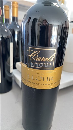 AVA de California Valle de Napa J. Lohr Carol's Vineyard 2013