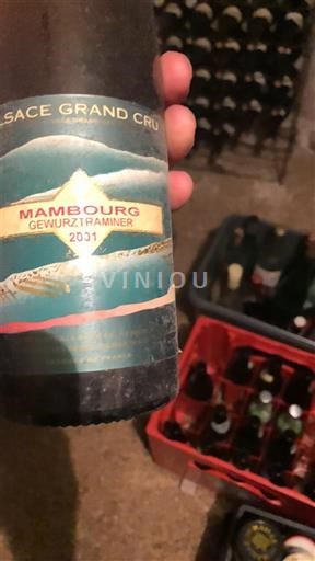 Ельзас Не вказано Grand Cru Mambourg 2001