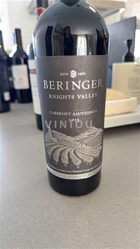 Kalifornialaiset AVA:t Knights Valley Beringer Knights Valley 2015