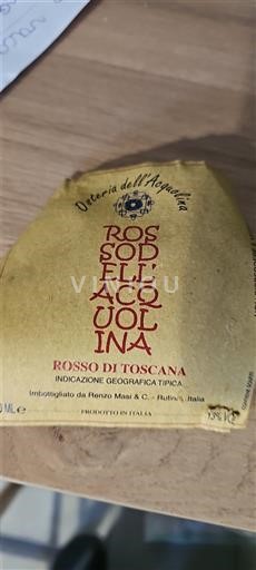Тоскана Не вказано Fattoria dell'Acquolina Rosso dell'Acquolina 2017