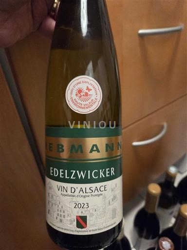 Ельзас Hebmann Edelzwicker 2023
