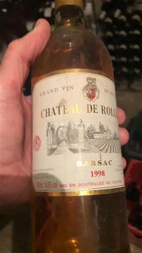 Бордо Барсак Château Rolland 1998