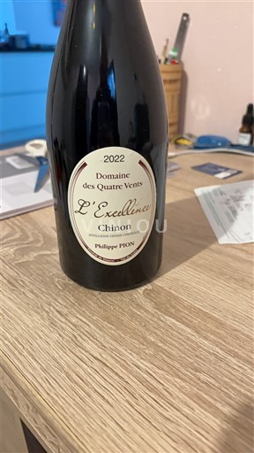 Луарська долина Шинон Domaine S Quatre Vents L'Excellence 2022